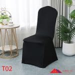 Áo bọc ghế vải thun chéo t02