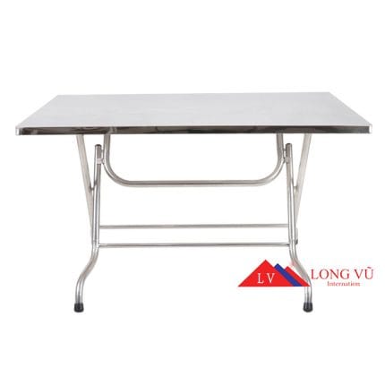 Bàn inox chữ nhật 70x120cm