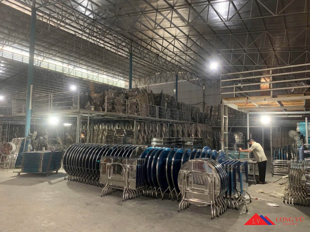 Bàn ghế inox tại Bắc Giang