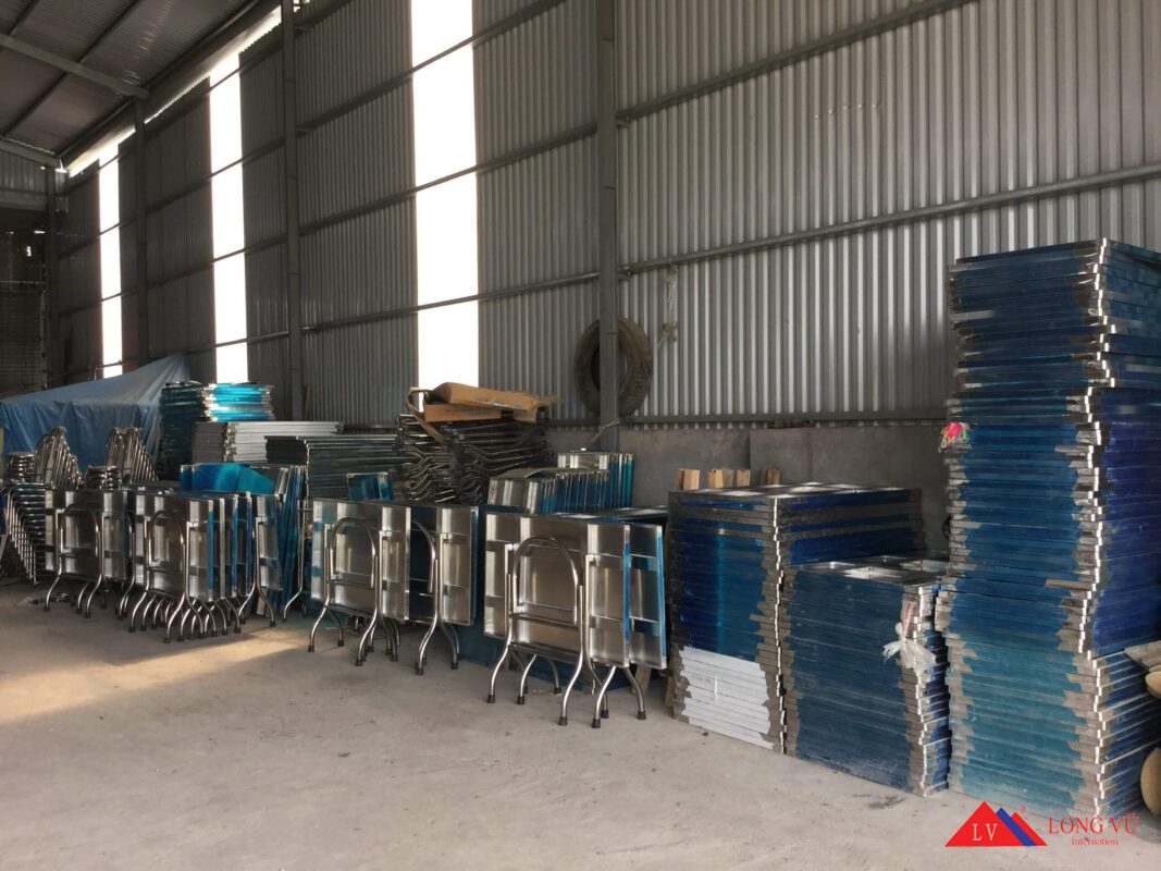 Bàn ghế inox tại Bắc Kạn