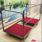 Xe chở bàn tròn tiệc cưới 1m6