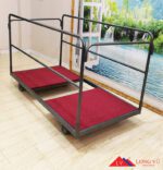 Xe chở bàn tròn tiệc cưới 1m8