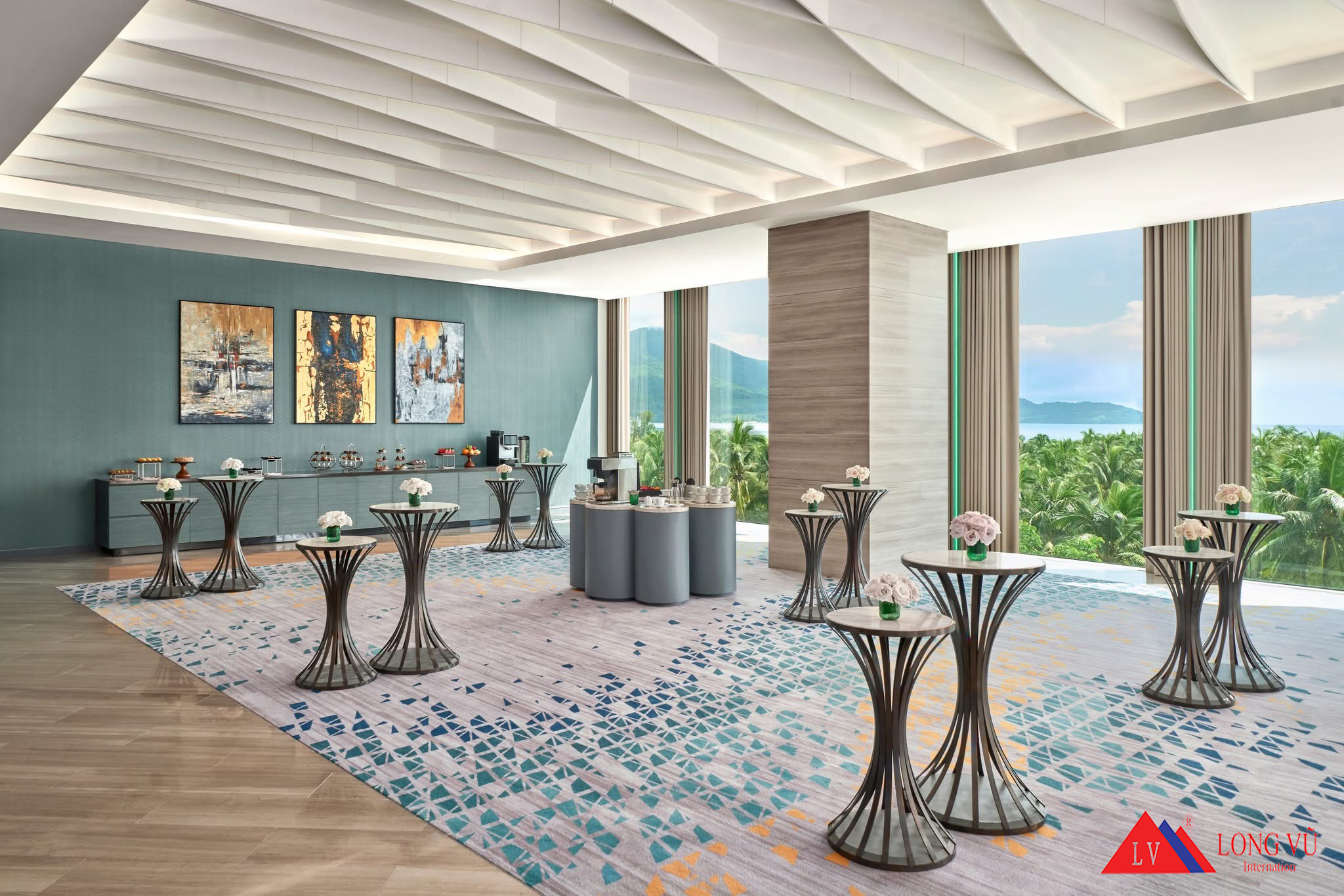 Bàn ghế phòng tiệc khách sạn cao cấp