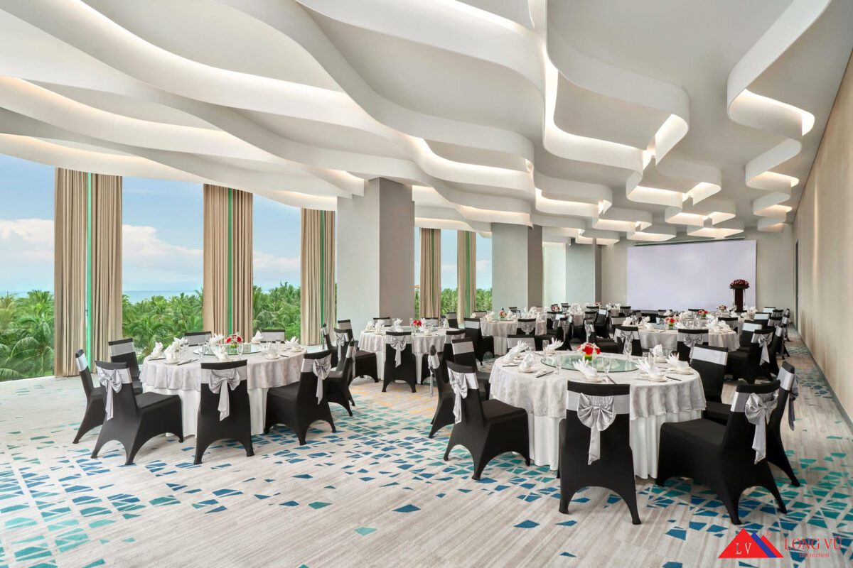 Bàn ghế phòng tiệc khách sạn cao cấp