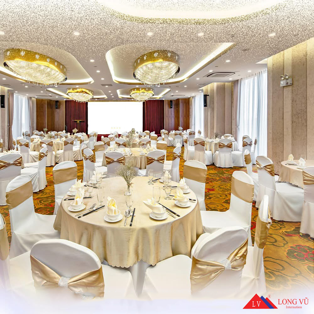 Bàn ghế phòng tiệc nhà hàng hiện đại