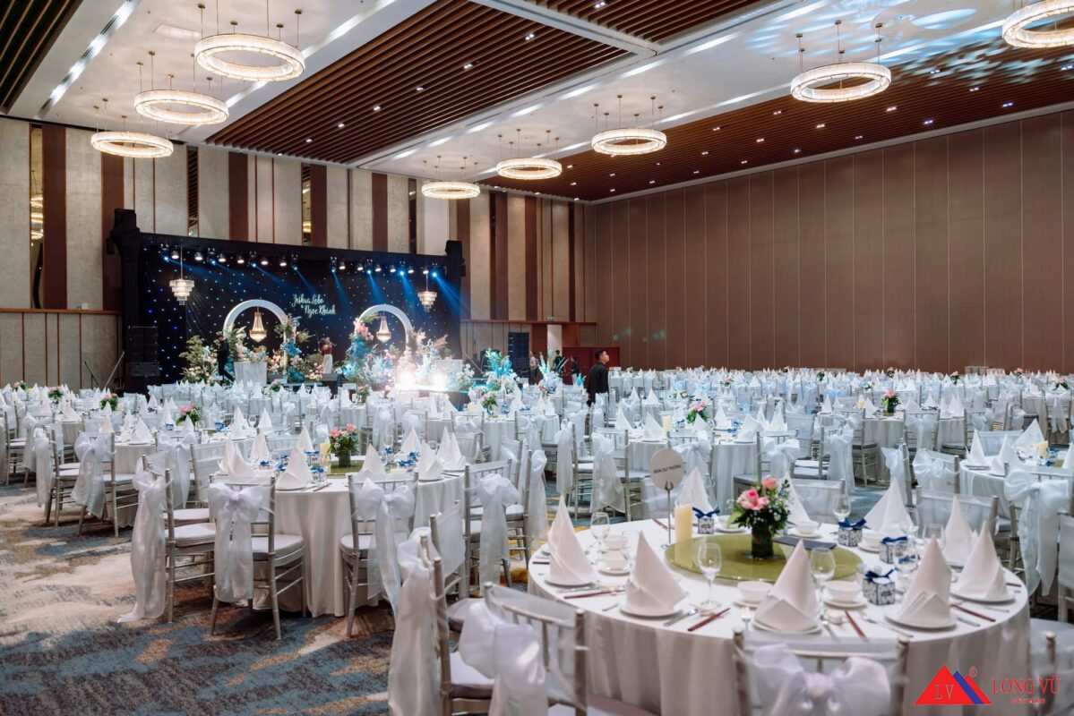 Ghế banquet nệm hoa văn họa tiết đẹp