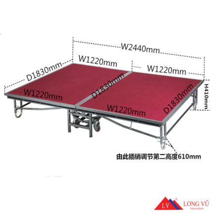 Kích thước bục sân khấu